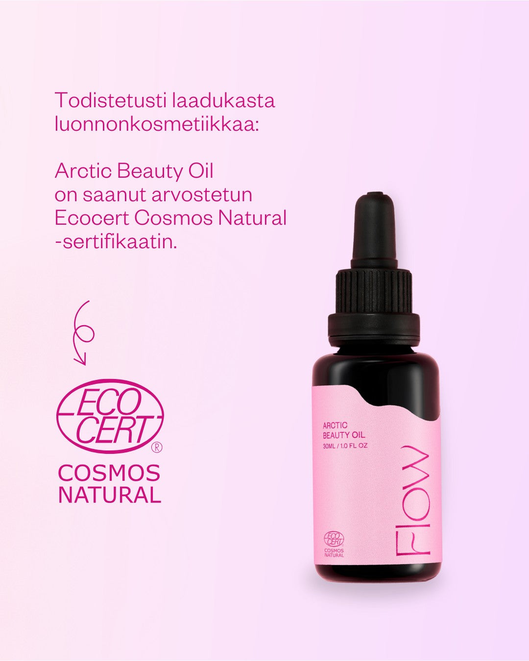 Arctic Beauty Oil kasvoöljy kuivalle ja ikääntyvälle iholle