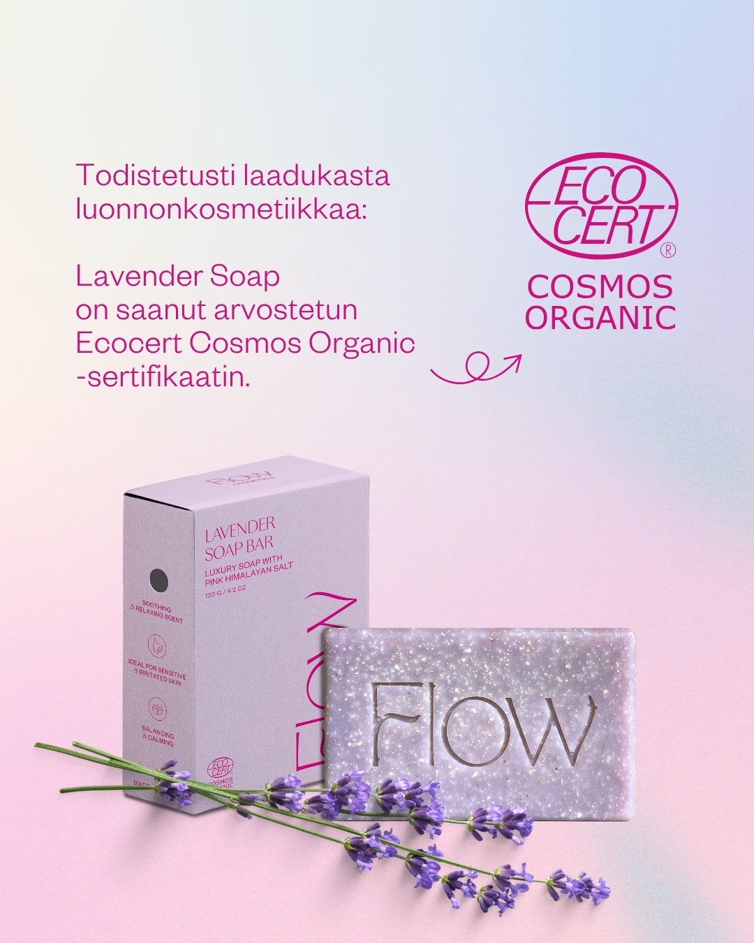 Lavender -palasaippua
