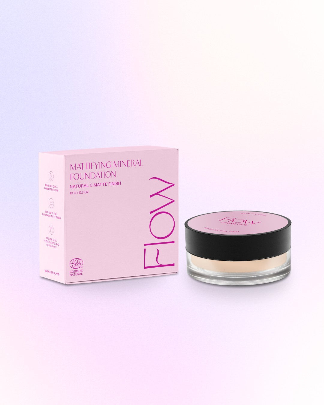 Mattifying Mineral Foundation - mineraalimeikkipohja normaalista rasvoittuvalle iholle