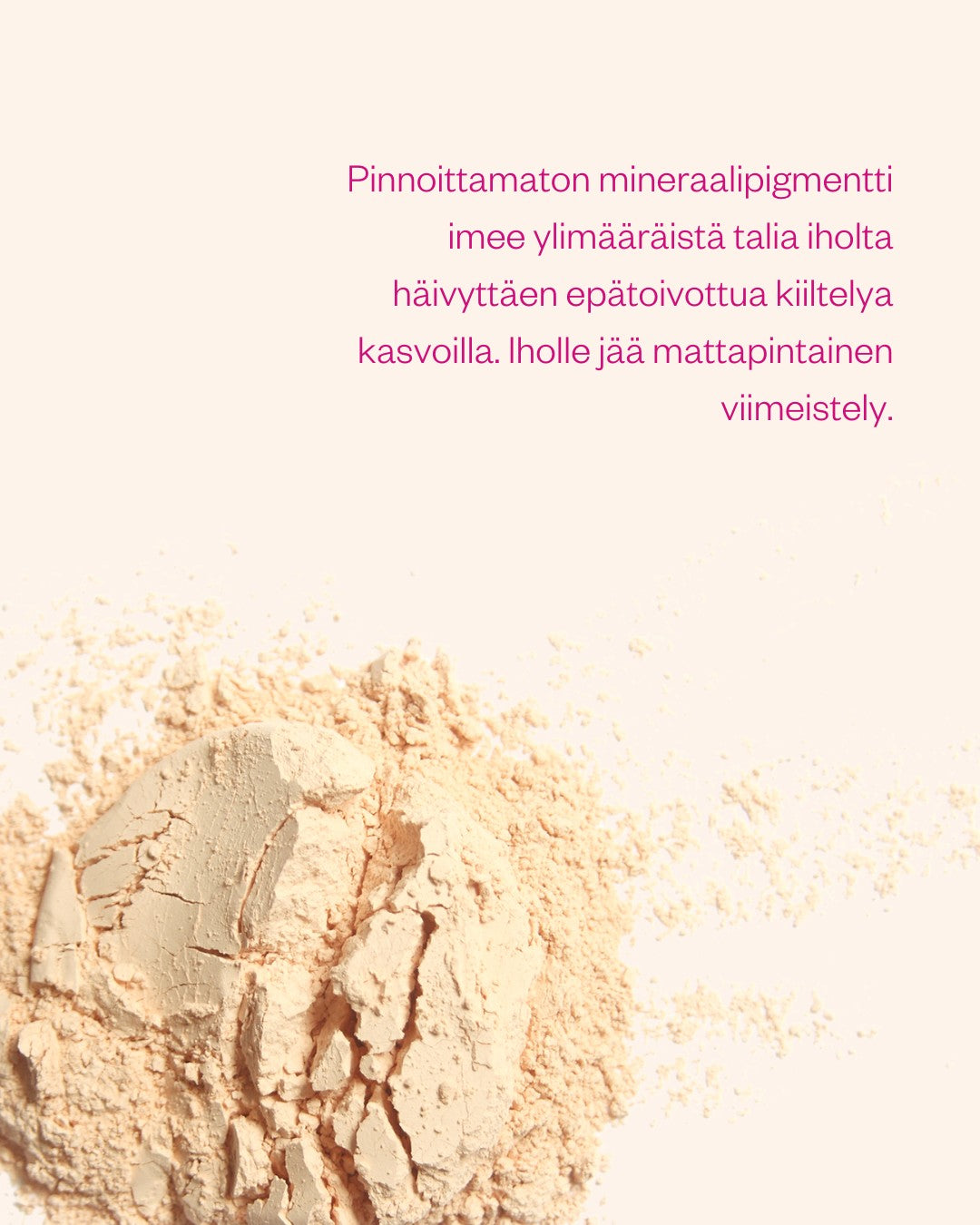 Mattifying Mineral Foundation - mineraalimeikkipohja normaalista rasvoittuvalle iholle