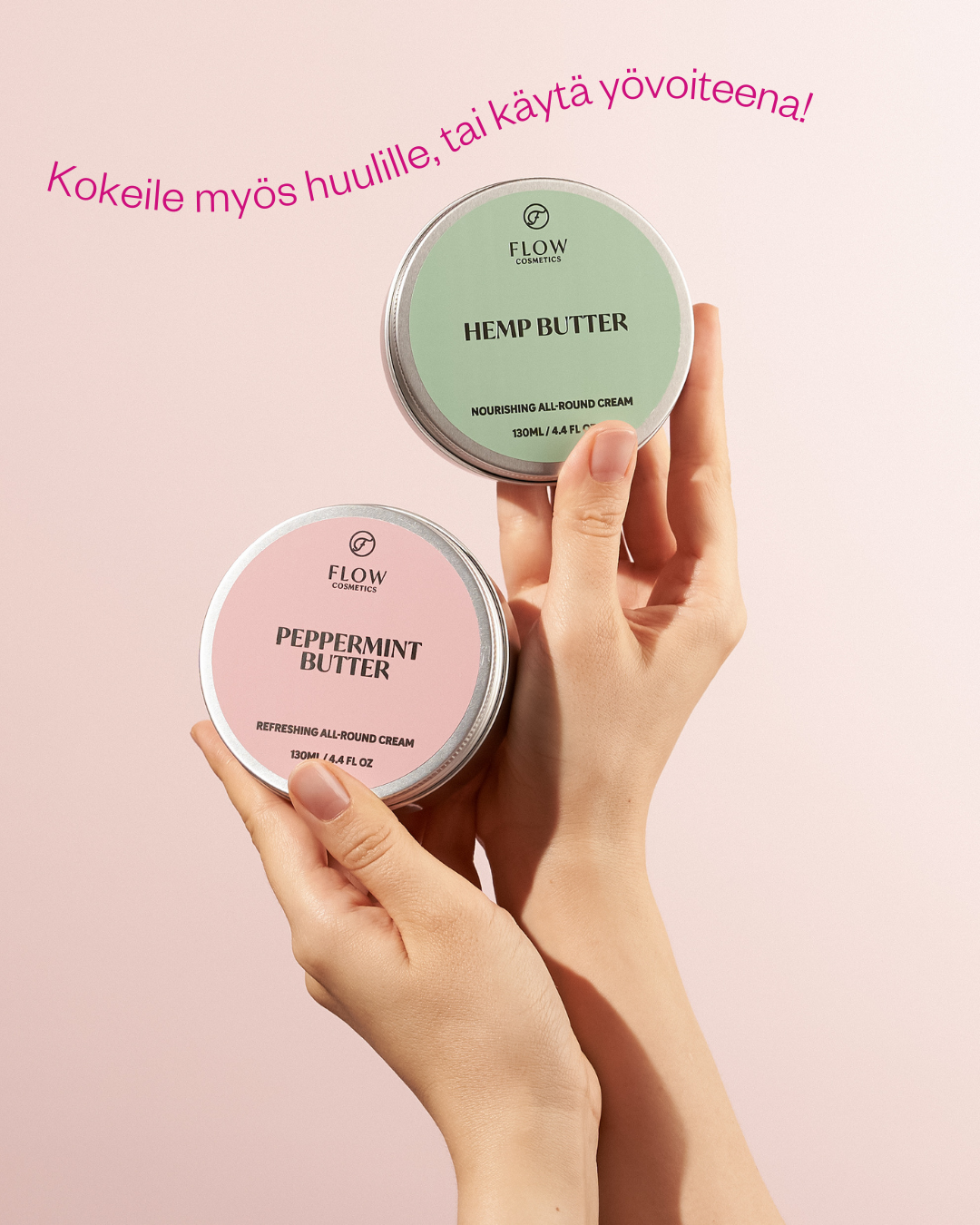 Peppermint Butter yleisvoide kuivalle iholle ja jalkojen virkistykseen