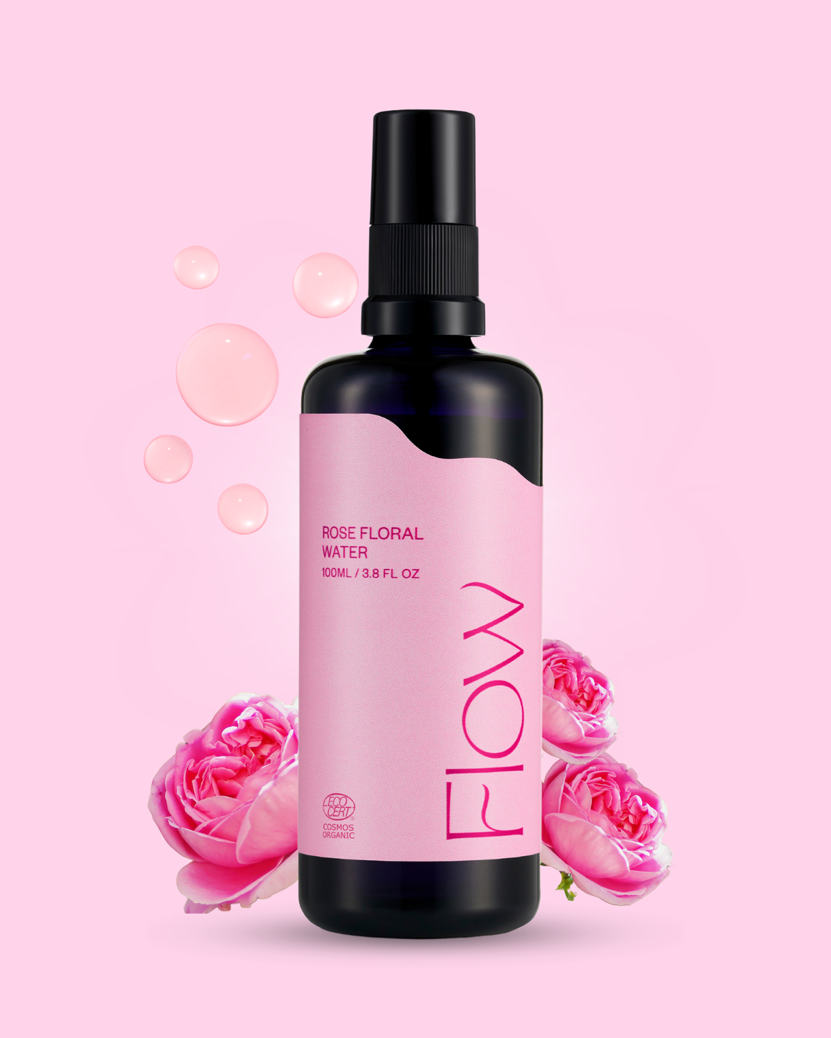 Rose Floral Water luomu ruusuvesi