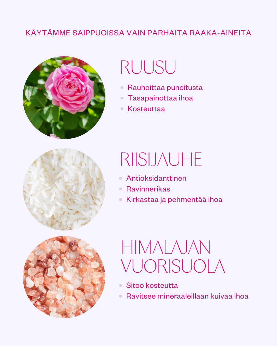 Rose & Geranium -palasaippua