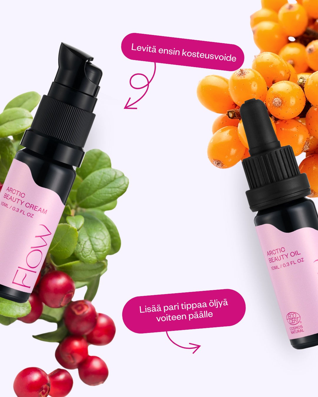 SUPER MOISTURE DUO -tehokosteuttava minisetti kuivalle ja herkälle iholle