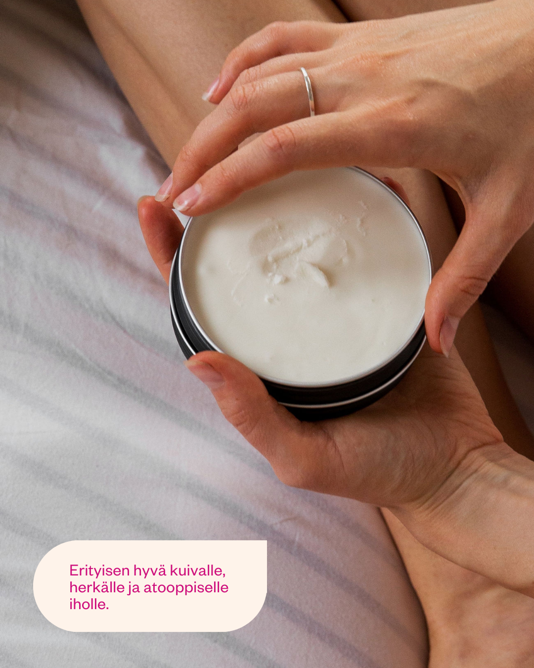 100% Shea Butter vartalovoi / yleisvoide herkälle ja kuivalle iholle