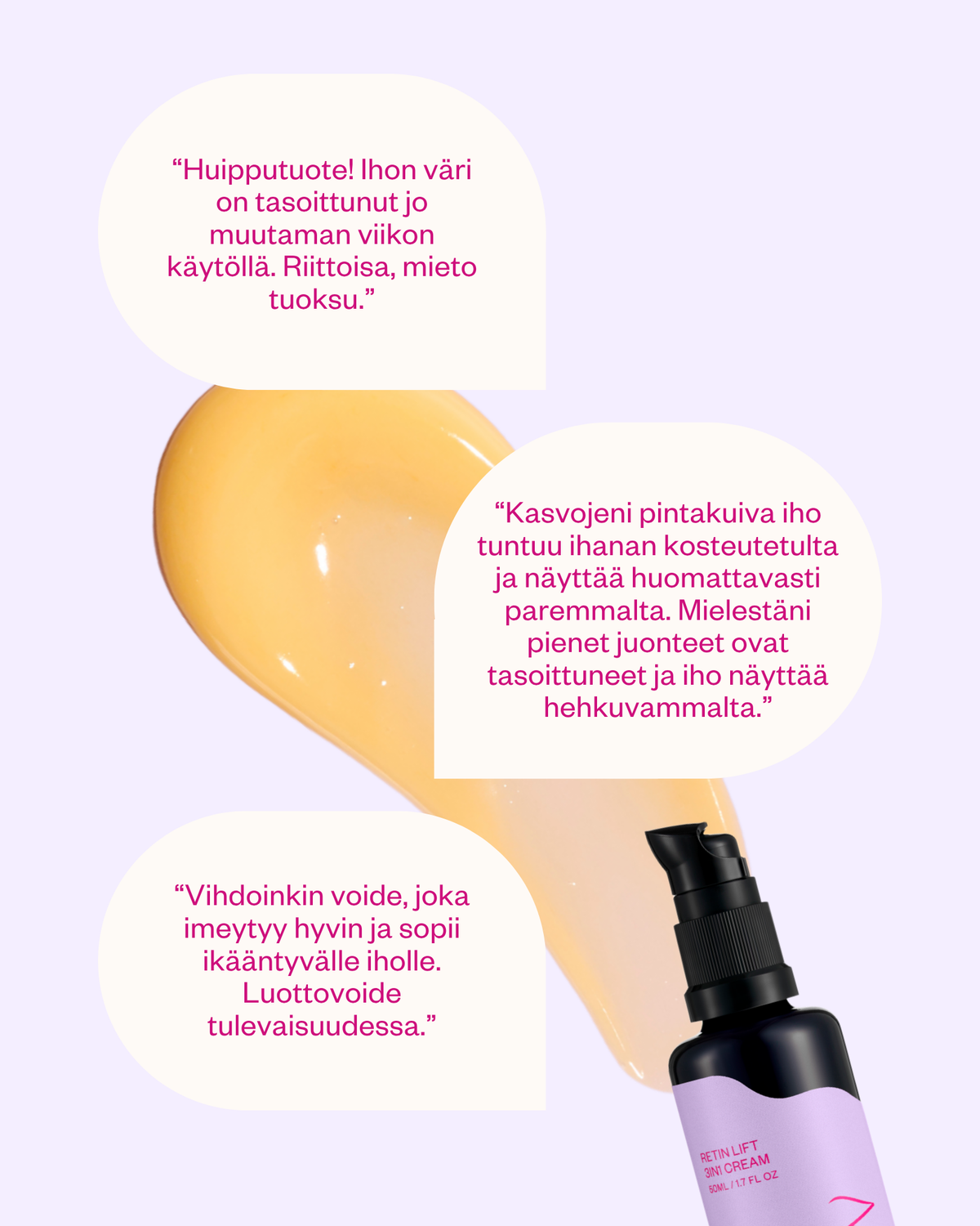 Retin Lift 3-in-1 Cream kasvovoide ikääntyvälle iholle