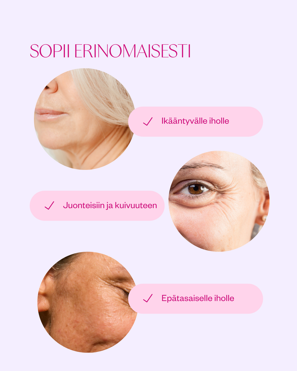 Retin Lift 3-in-1 Cream kasvovoide ikääntyvälle iholle