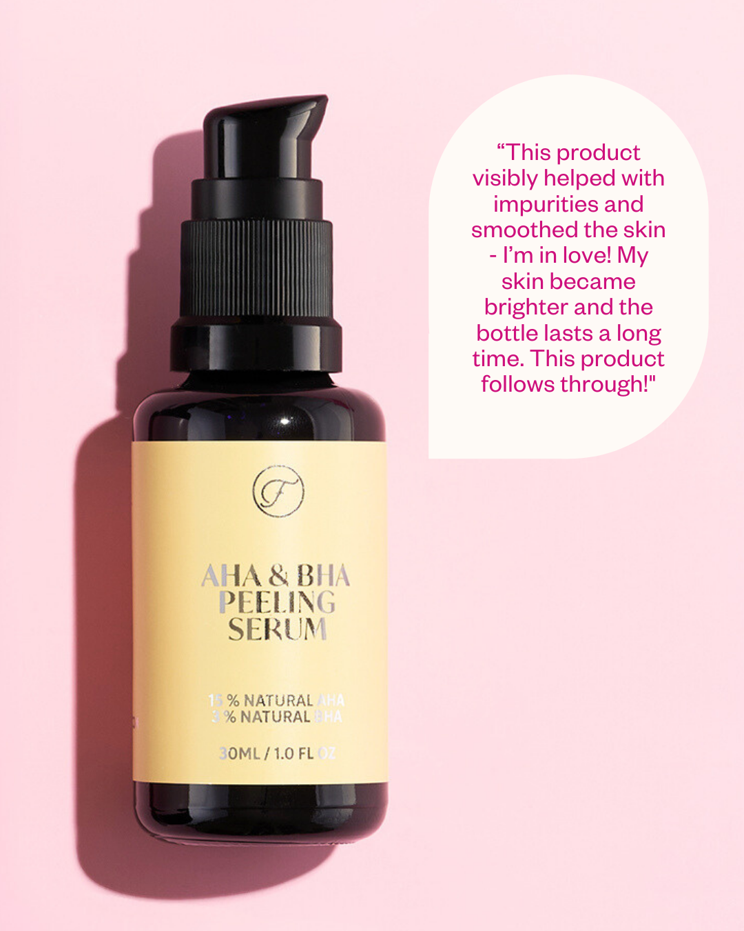 AHA & BHA Peeling Serum - exfoliating and brightening night serum