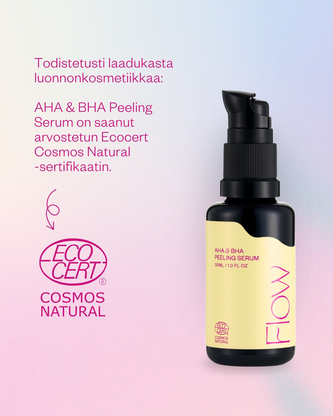 AHA & BHA Peeling Serum kuoriva ja kirkastava yöseerumi