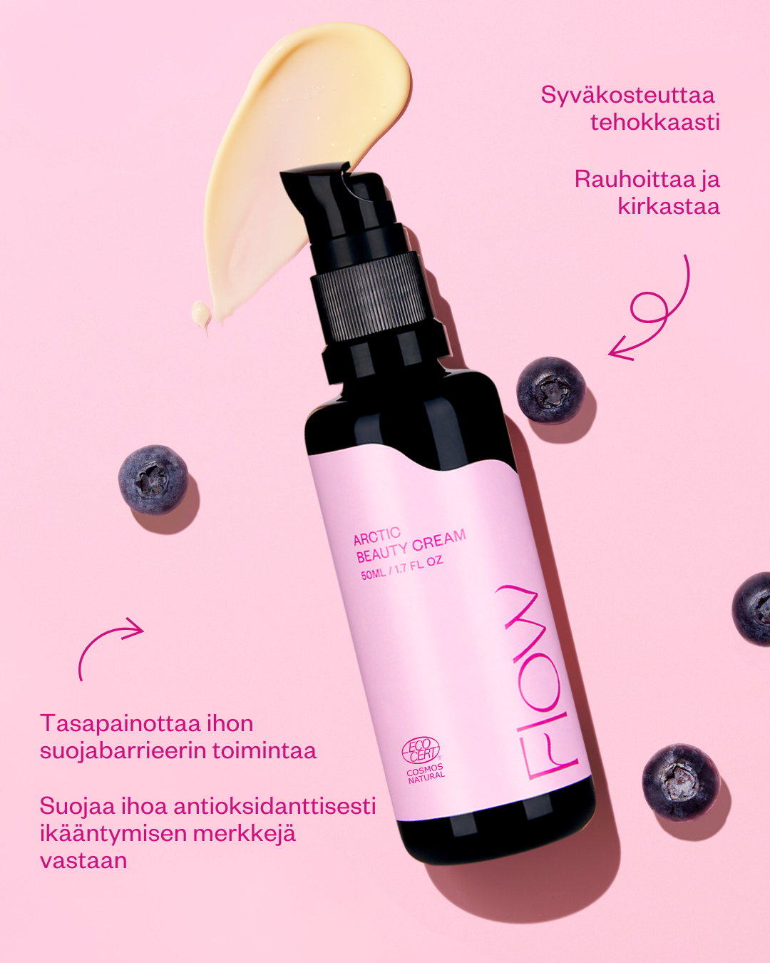 Arctic Beauty Cream kasvovoide kuivalle iholle