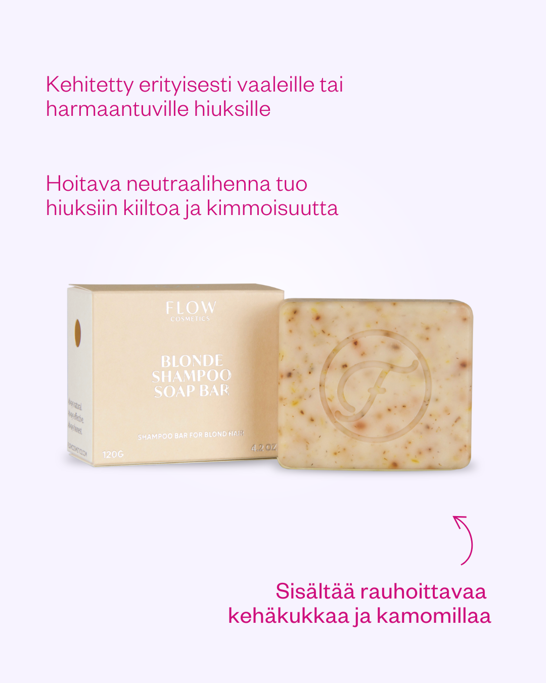 Blonde -palashampoo vaaleille hiuksille