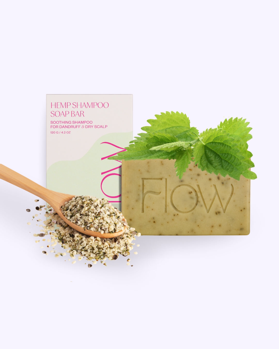 Hemp Shampoo Soap Bar -palashampoo hiuspohjan ongelmiin
