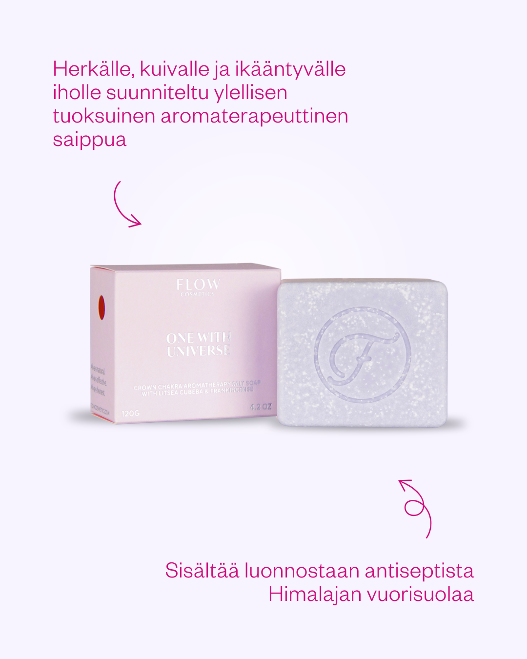 One With Universe Salt Soap for body