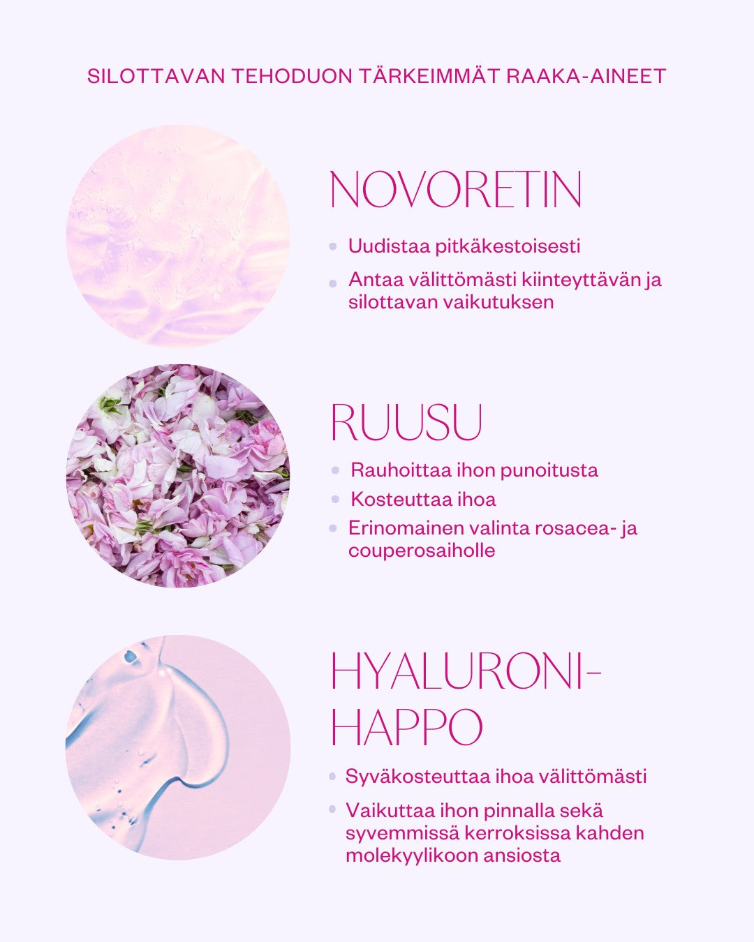 INSTANT LIFT DUO -silottava, rauhoittava ja kosteuttava minisetti ikääntyvälle iholle