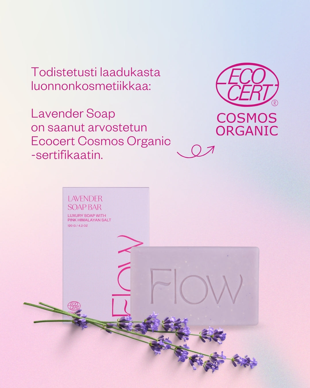 Lavender -palasaippua