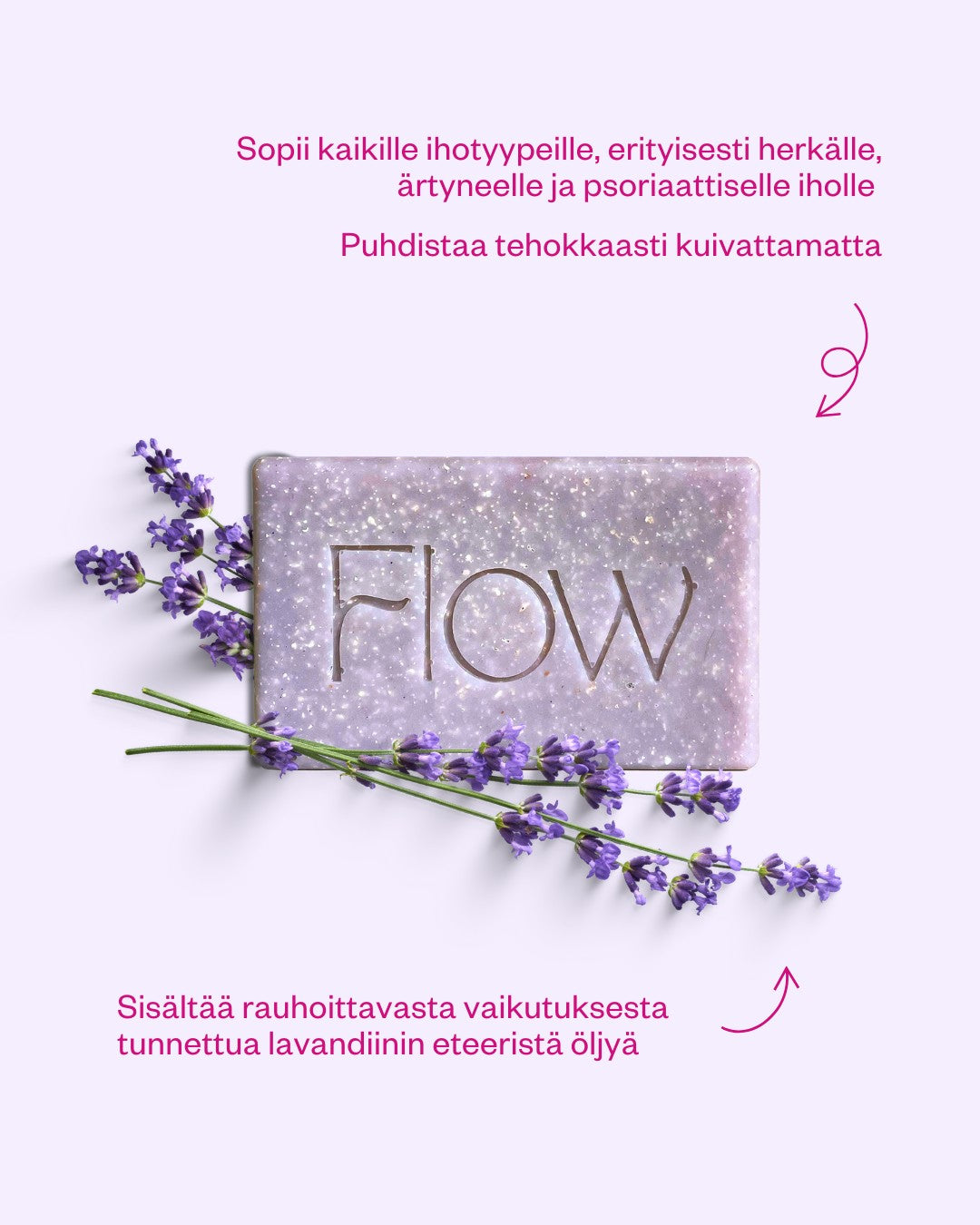 Lavender -palasaippua