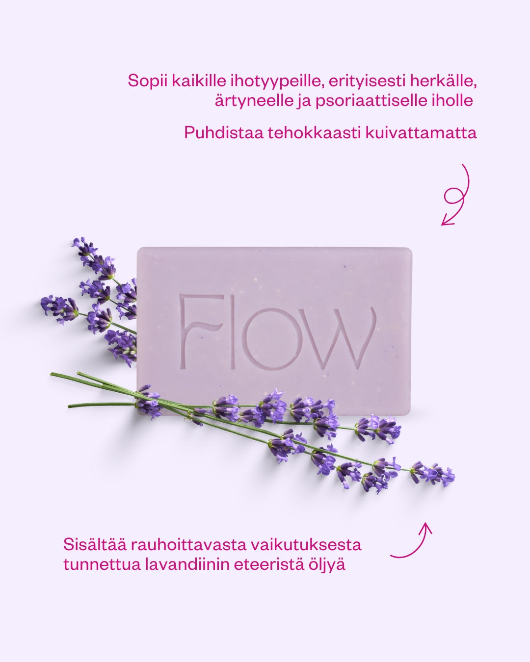 Lavender -palasaippua