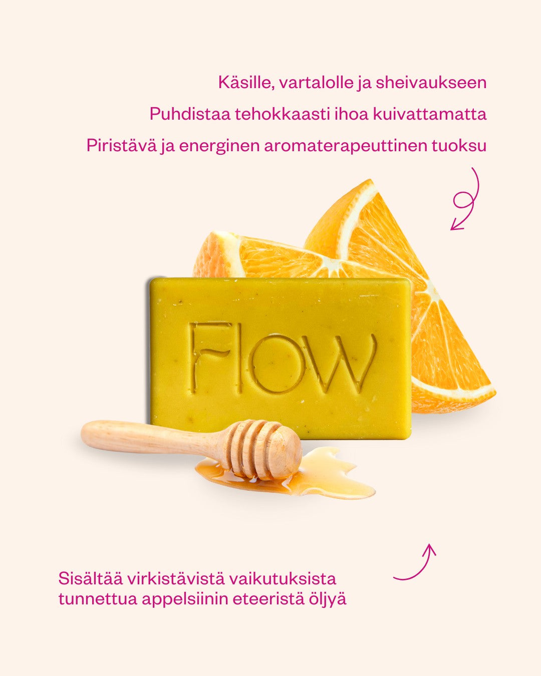 Orange & Honey -palasaippua