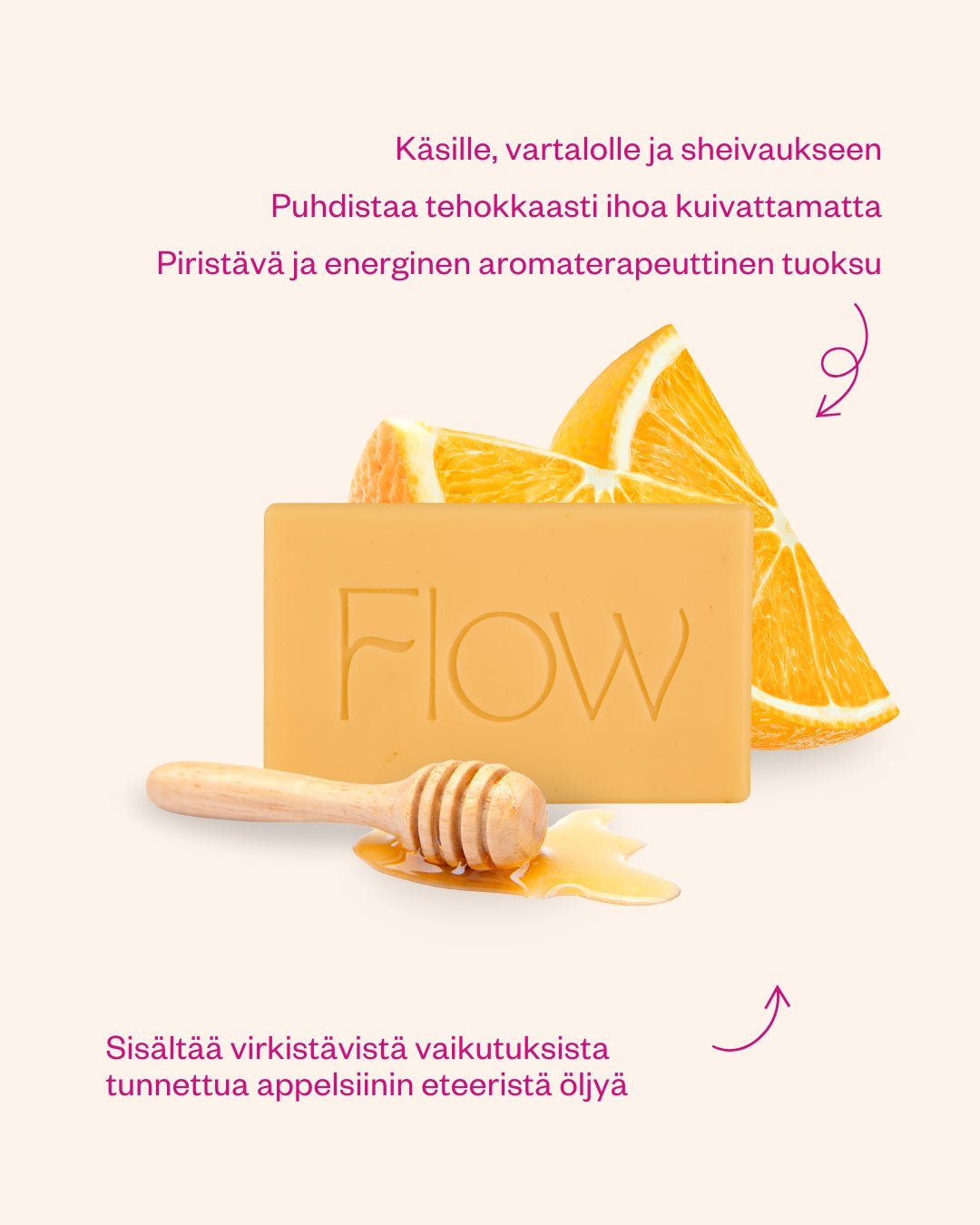 Orange & Honey -palasaippua