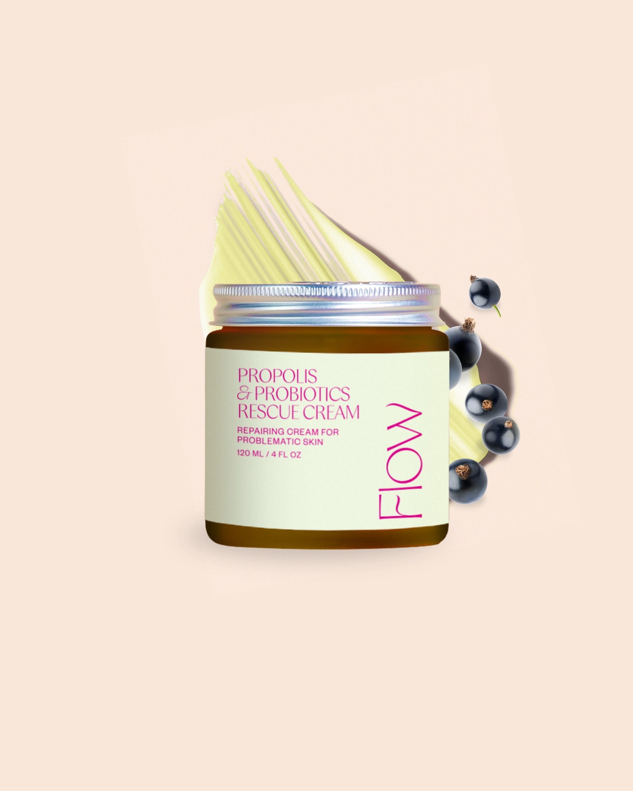 Propolis & Probiotics Rescue Cream erikoisvoide atooppiselle ja ongelmaiholle