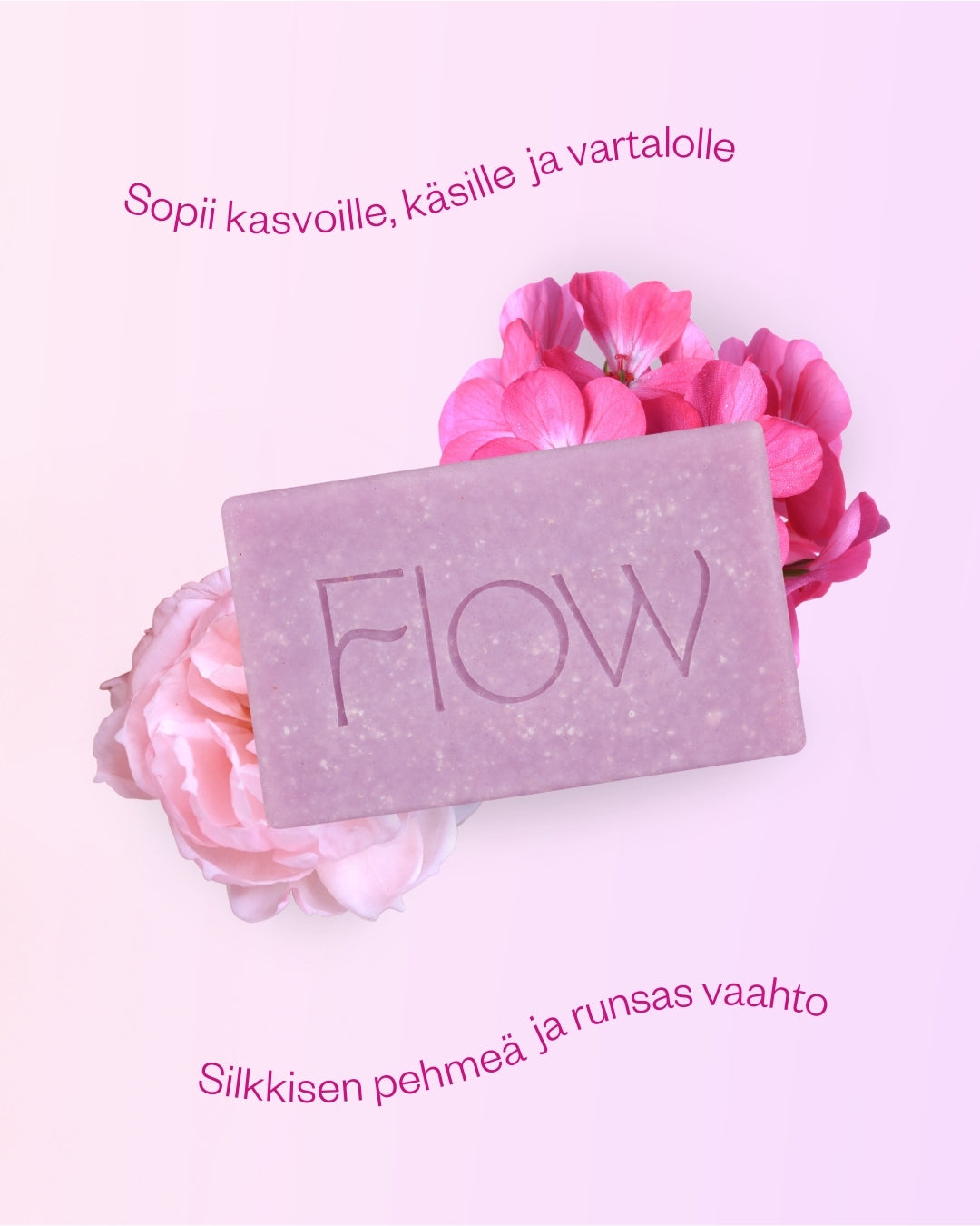 Rose & Geranium -palasaippua