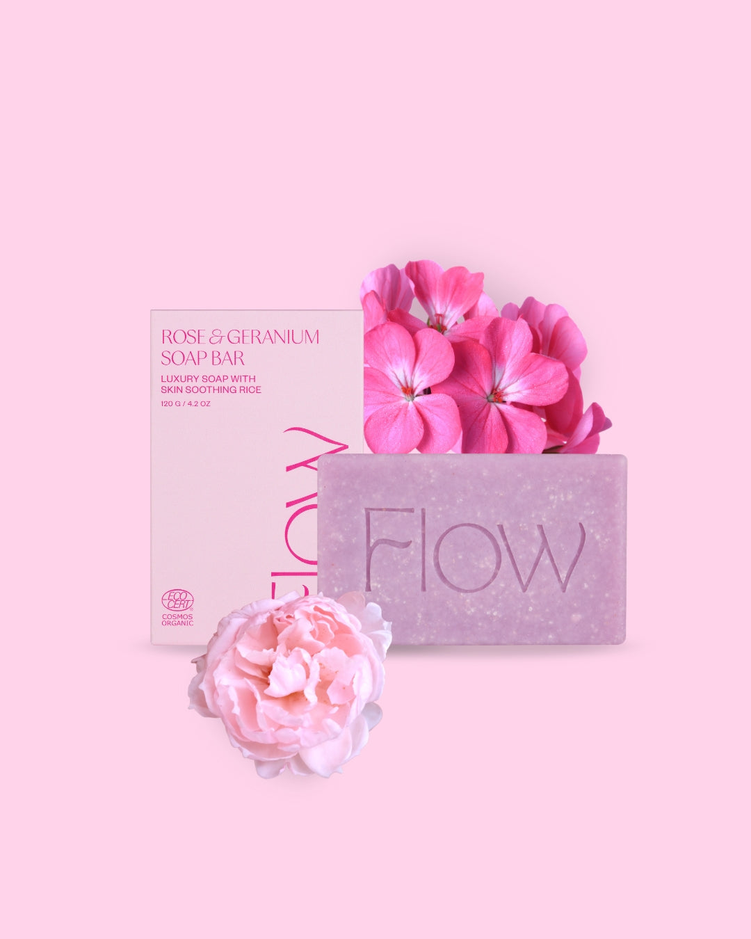 Rose & Geranium -palasaippua