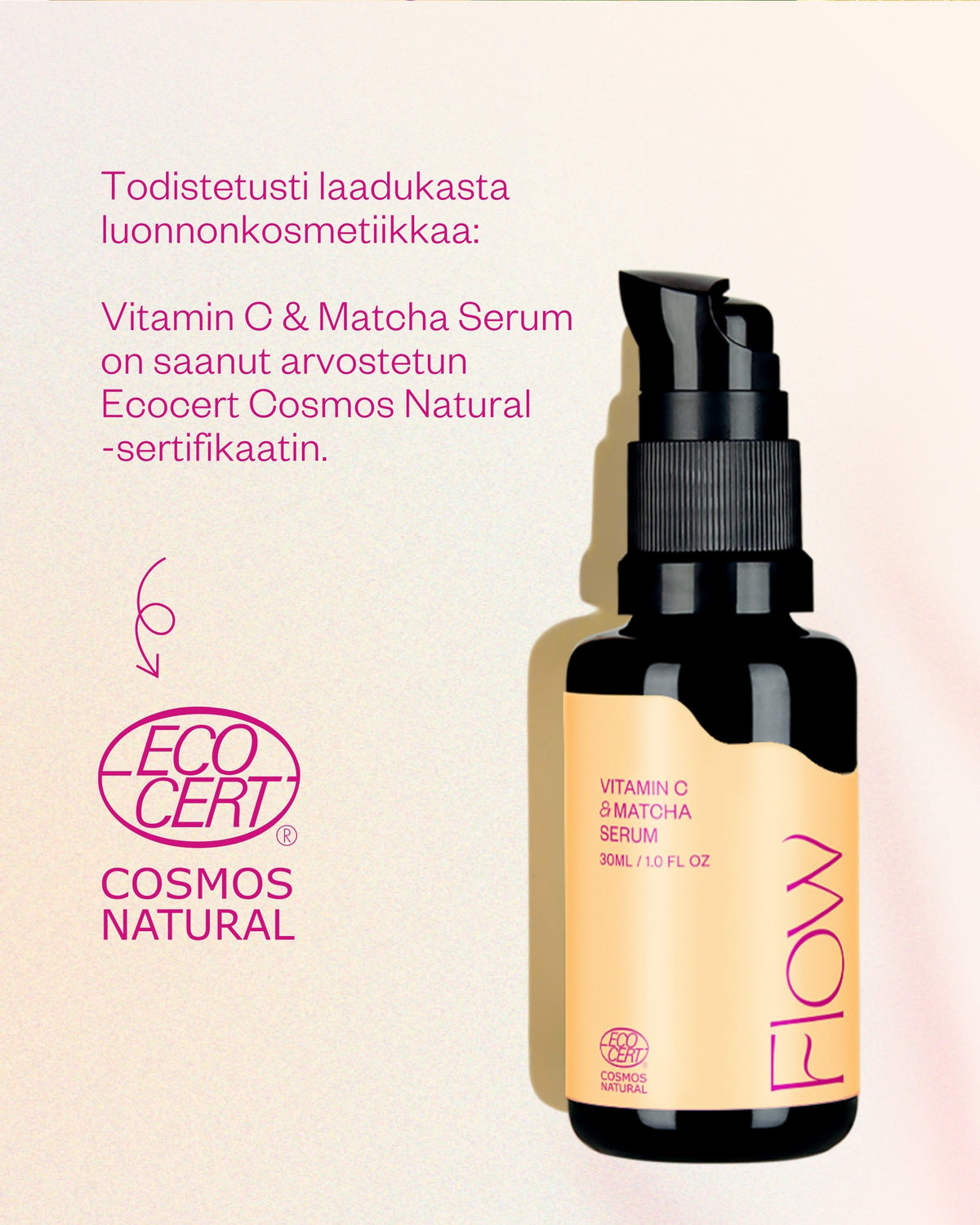 Vitamin C & Matcha Serum - kirkastava vitamiiniseerumi