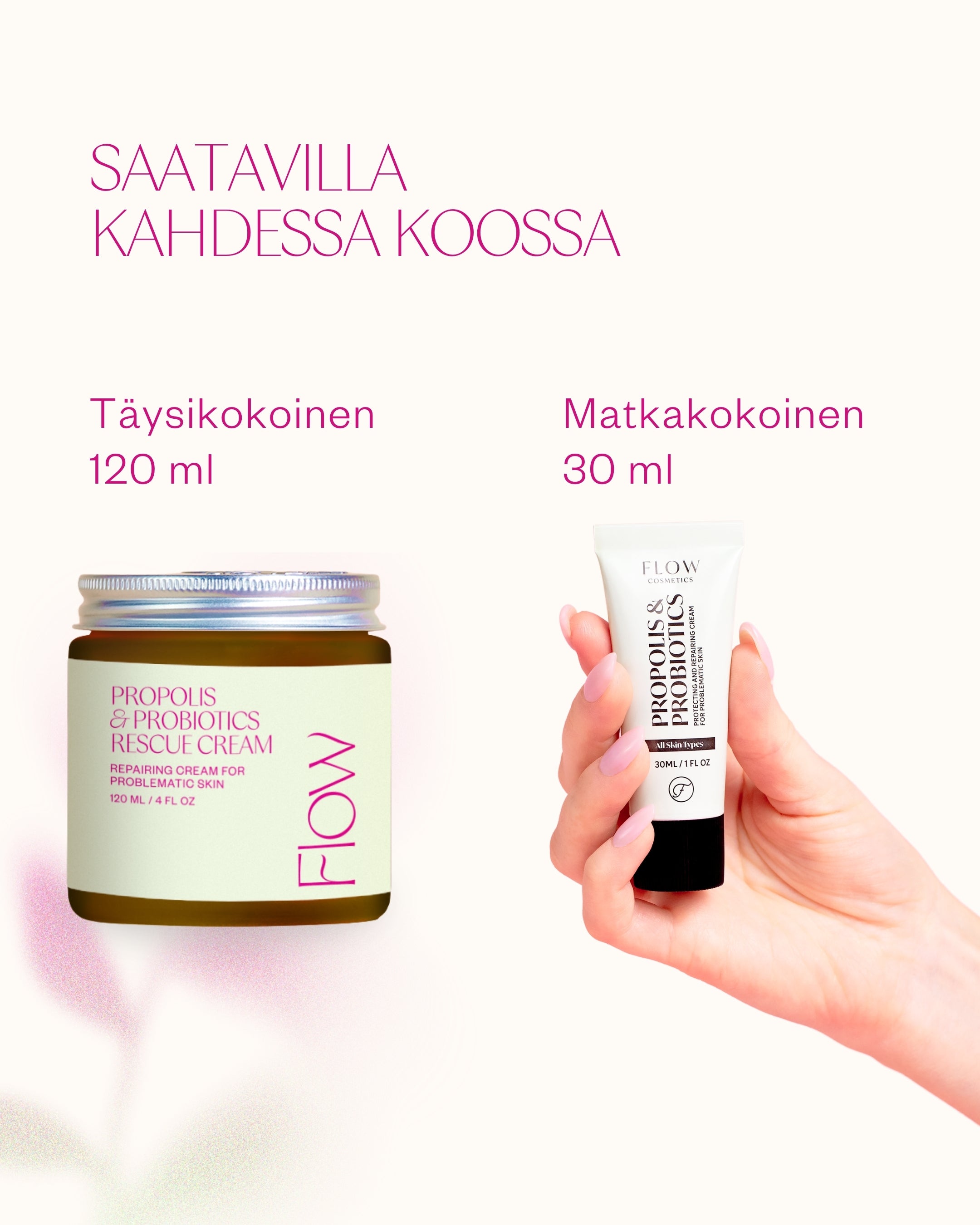 Propolis & Probiotics Rescue Cream erikoisvoide atooppiselle ja ongelmaiholle