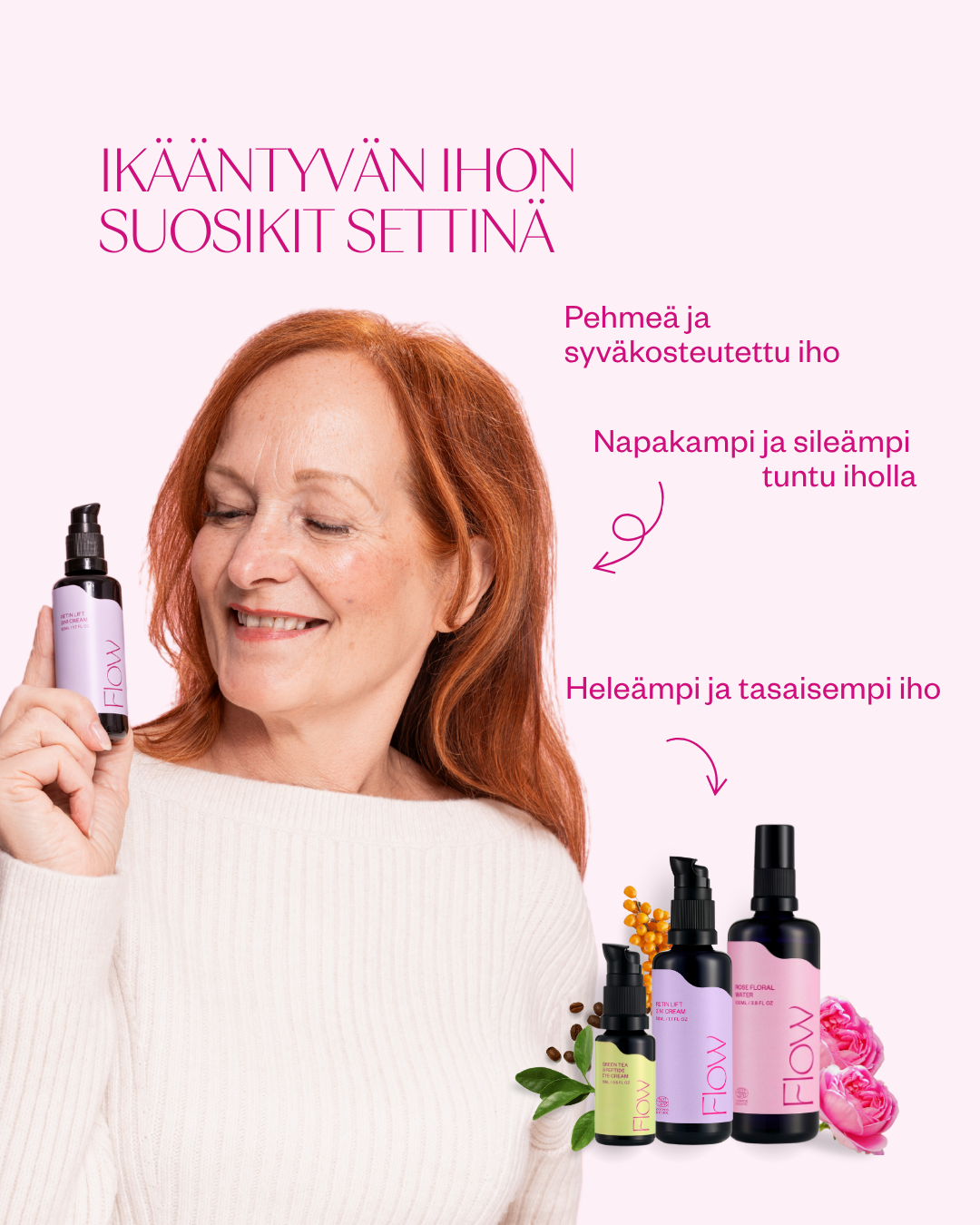 Uudistava ihonhoitorutiini aikuiselle iholle
